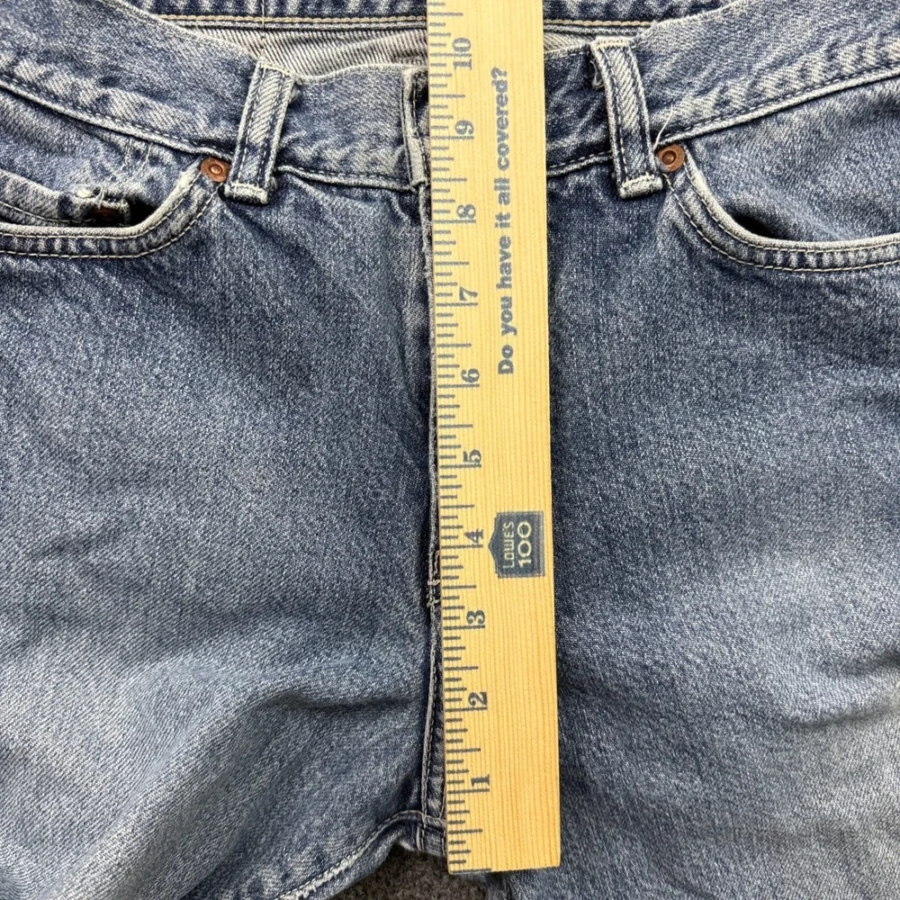 Vtg Y2K Lucky Jeans 207 Peanut Womens 10/30 Light Wash Made in USA Straight Leg